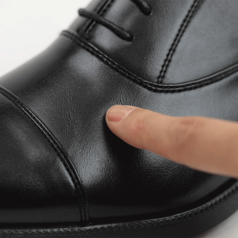 3Dインソール搭載 撥水ビジネスシューズ FS-113 BLACK