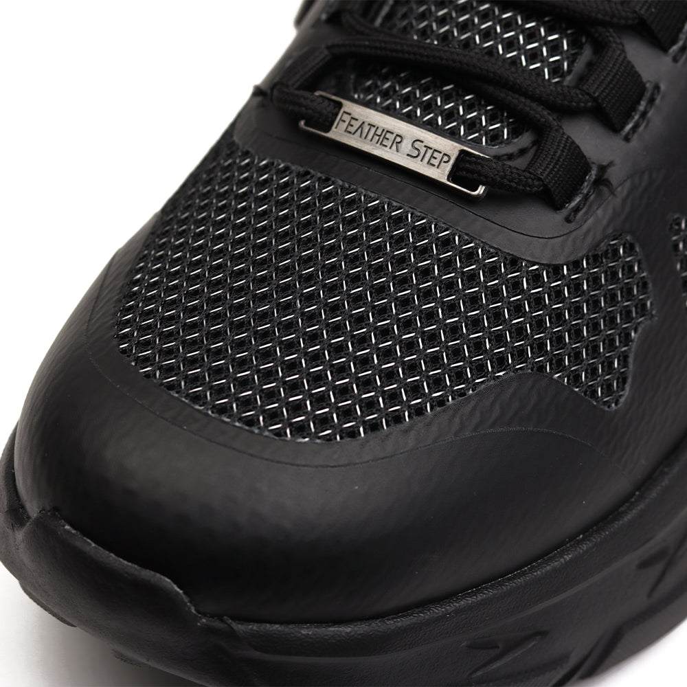 レースアップ スニーカー FS01|BLACK 日本製 ストリートスニーカー 数量限定