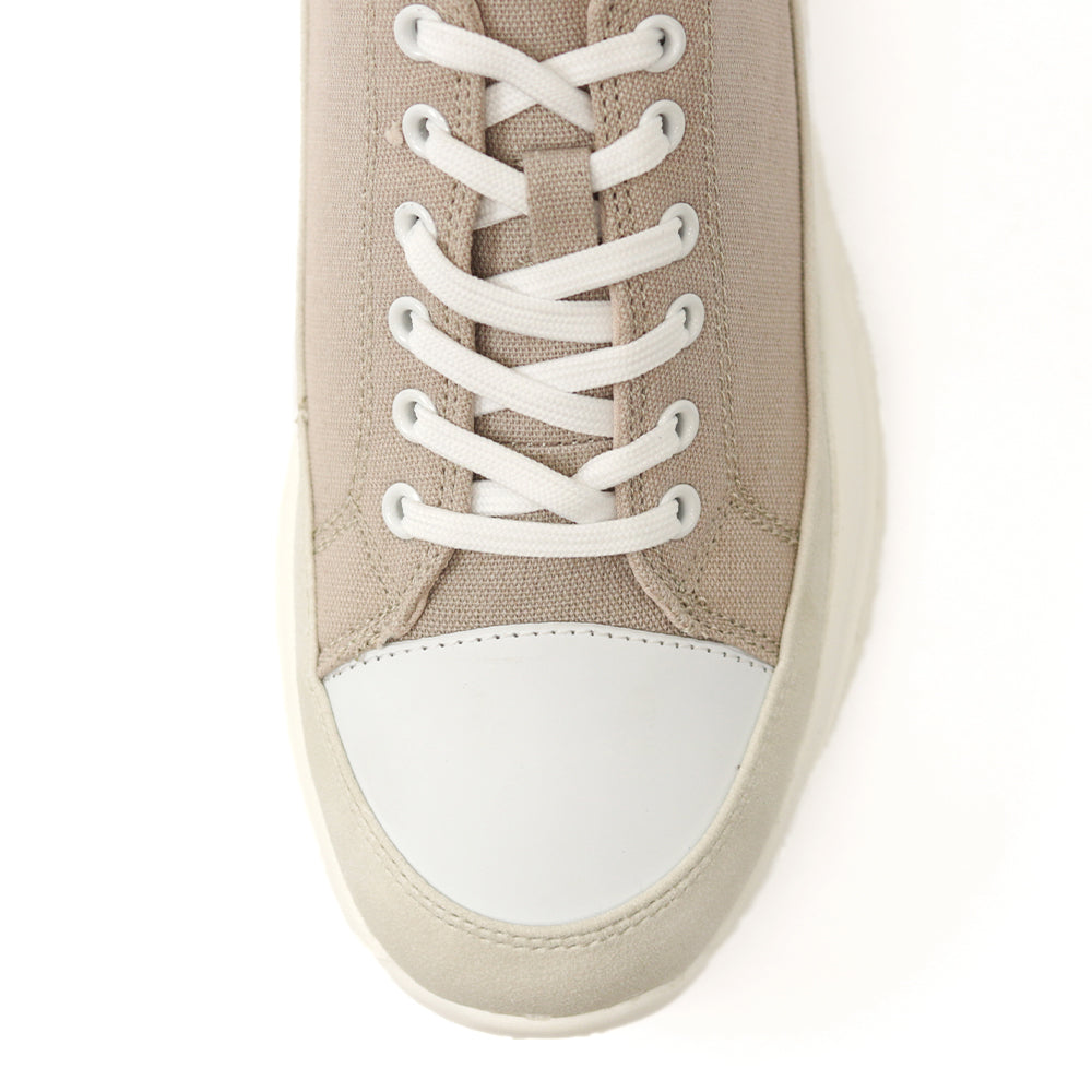 やみつきの履き心地 レディース厚底スニーカー FS-304 BEIGE|FEATHER STEP(フェザーステップ)公式オンラインショップ