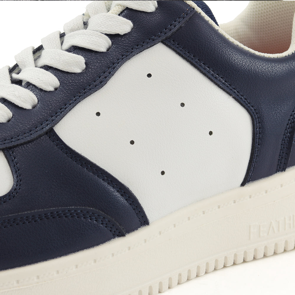 やみつきの履き心地 ストリートスニーカー FS-305 NAVY/WHITE|FEATHER STEP(フェザーステップ)公式オンラインショップ