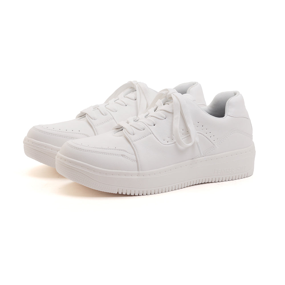 やみつきの履き心地 ストリートスニーカー FS-307 WHITE