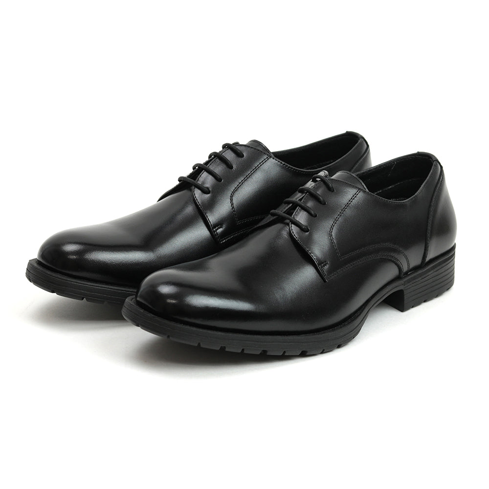 プレーントゥ 本革ビジネスシューズ FS911｜ BLACK 日本製｜FEATHER