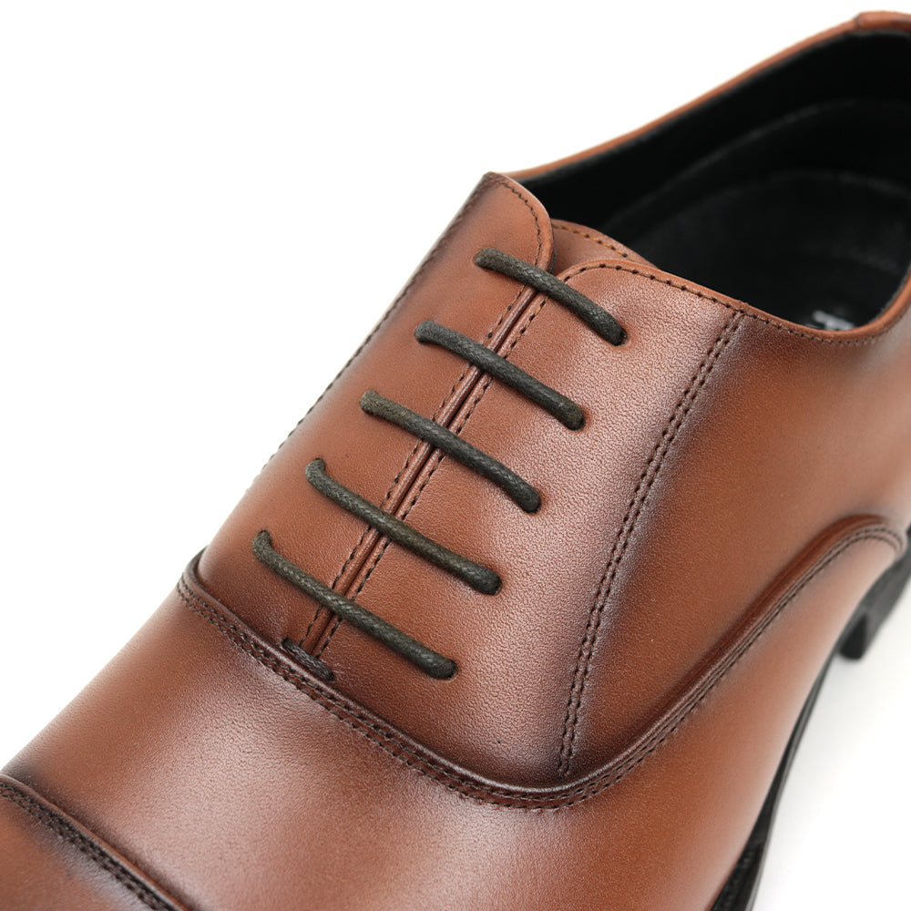 感動の履き心地 【日本製本革】シンプルビジネススニーカー FS-912 BROWN