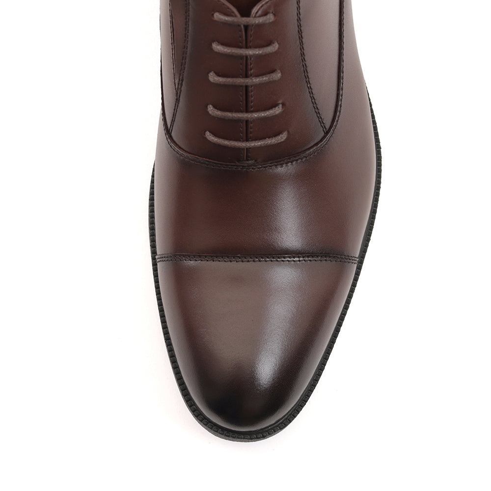 感動の履き心地 【日本製本革】3Dインソールシンプルビジネススニーカー FS923 DARK BROWN|FEATHER STEP(フェザーステップ)公式オンラインショップ