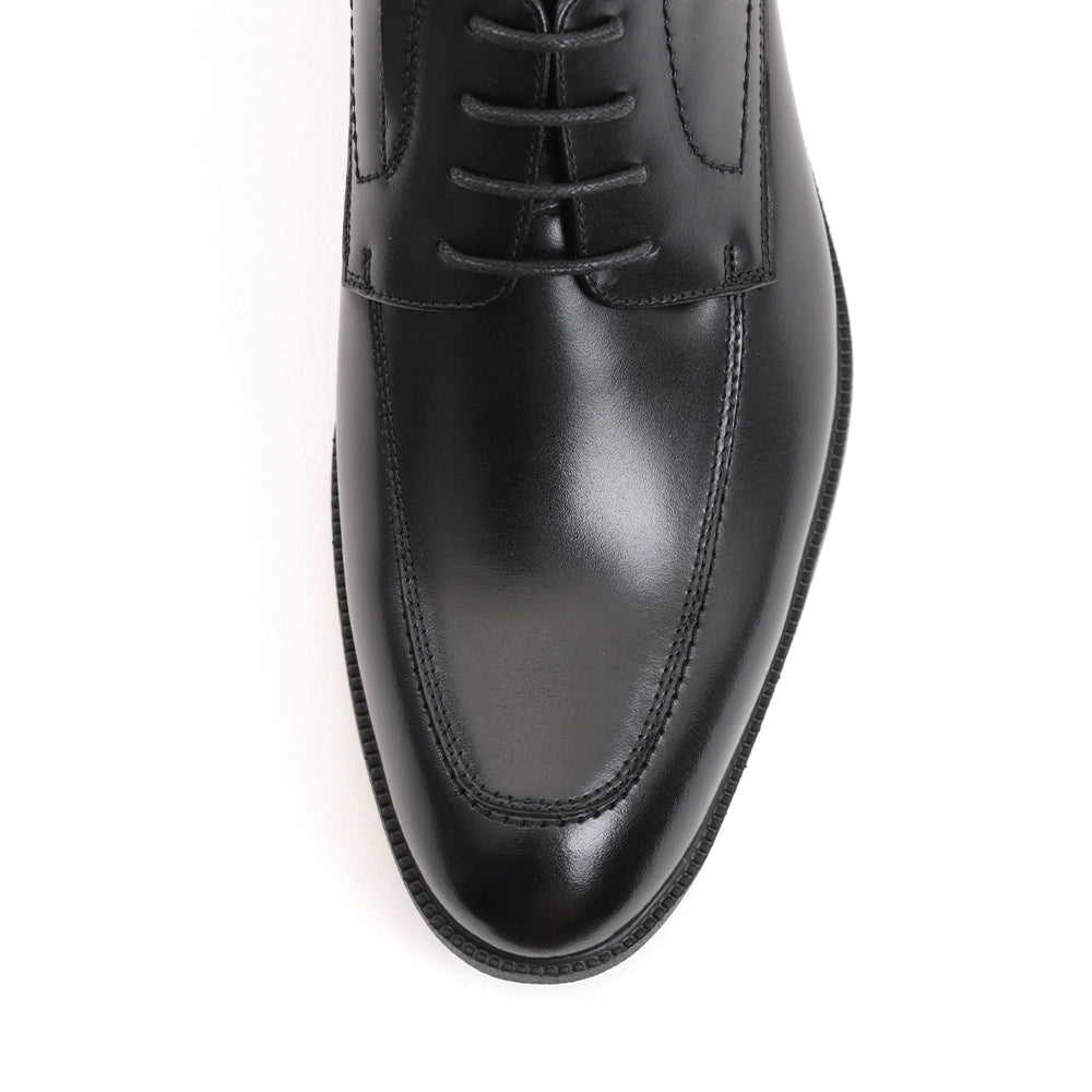 感動の履き心地 【日本製本革】3Dインソールシンプルビジネススニーカー FS924 BLACK|FEATHER STEP(フェザーステップ)公式オンラインショップ