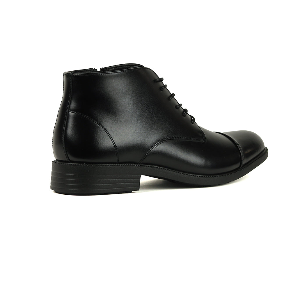 【2/8まで 早割10%off】感動の履き心地 【日本製本革】ドレスブーツ_3Dインソール_FS926 BLACK|FEATHER STEP(フェザーステップ)公式オンラインショップ