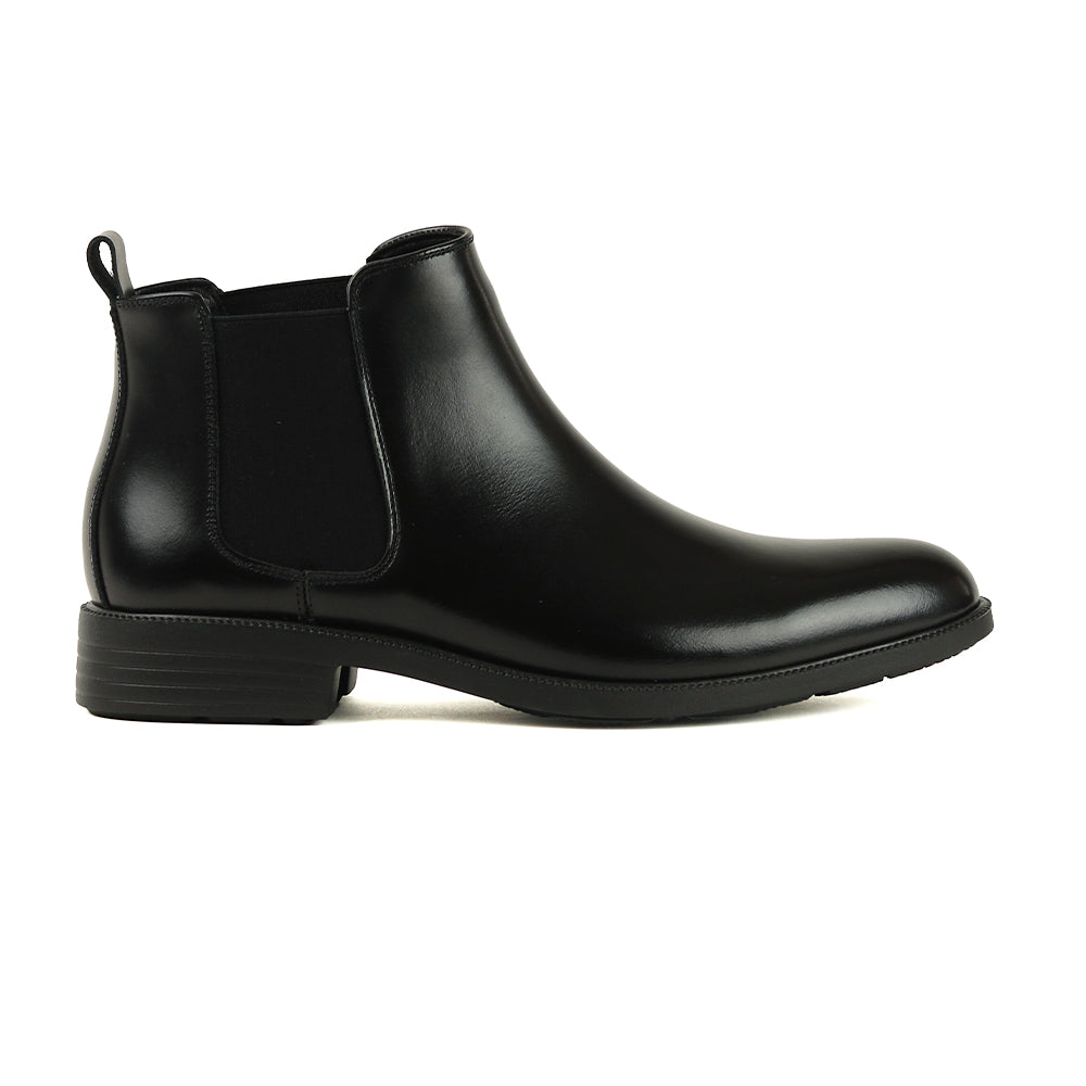 【2/8まで 早割10%off】感動の履き心地 【日本製本革】サイドゴアドレスブーツ_3Dインソール_FS927 BLACK|FEATHER STEP(フェザーステップ)公式オンラインショップ