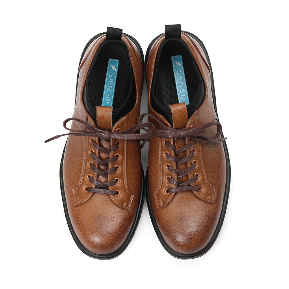 ビジネススニーカー レースアップ FS107|BROWN