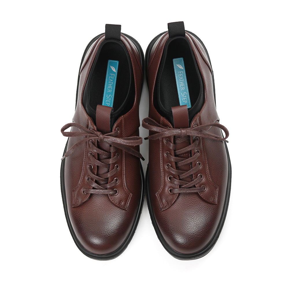 やみつきの履き心地 ビジネススニーカー FS-107 DARK BROWN|FEATHER STEP(フェザーステップ)公式オンラインショップ