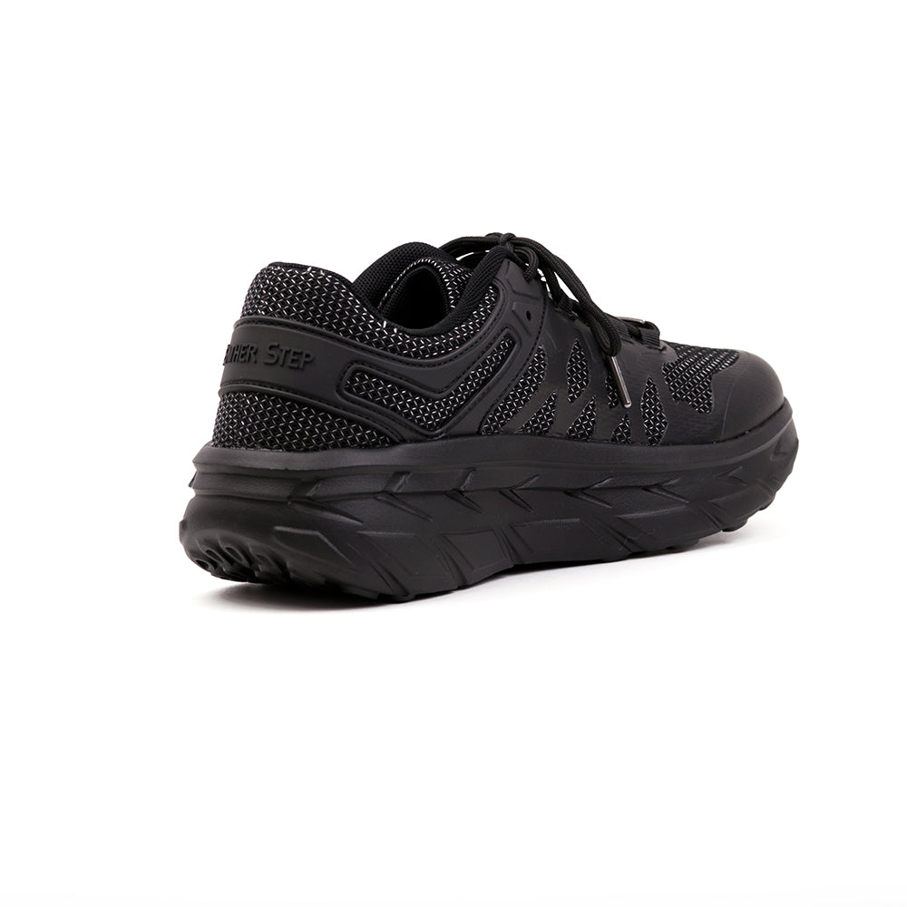 レースアップ スニーカー FS01｜BLACK 日本製 ストリートスニーカー 数量限定