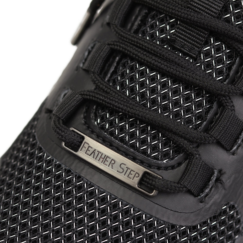 レースアップ スニーカー FS01｜BLACK 日本製 ストリートスニーカー 数量限定