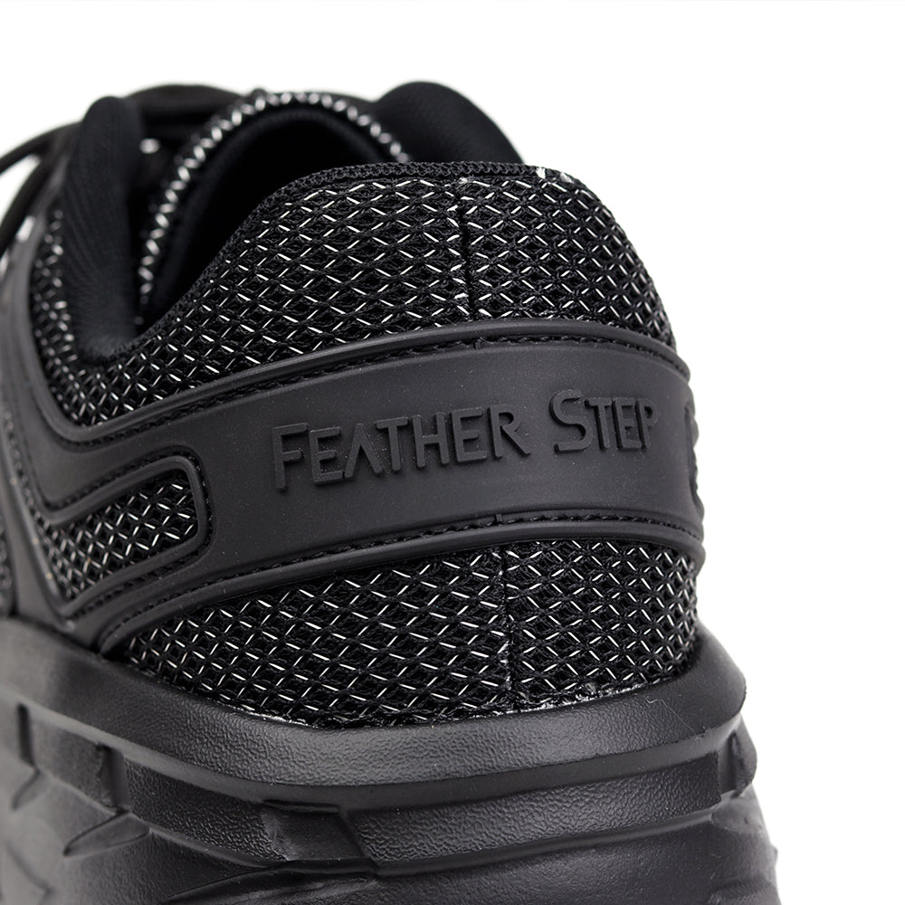レースアップ スニーカー FS01｜BLACK 日本製 ストリートスニーカー 数量限定