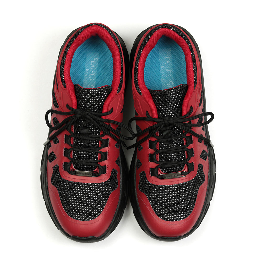 【数量限定】やみつきの履き心地 【日本製スニーカー】 FS-01 RED｜FEATHER STEP（フェザーステップ）公式オンラインショップ