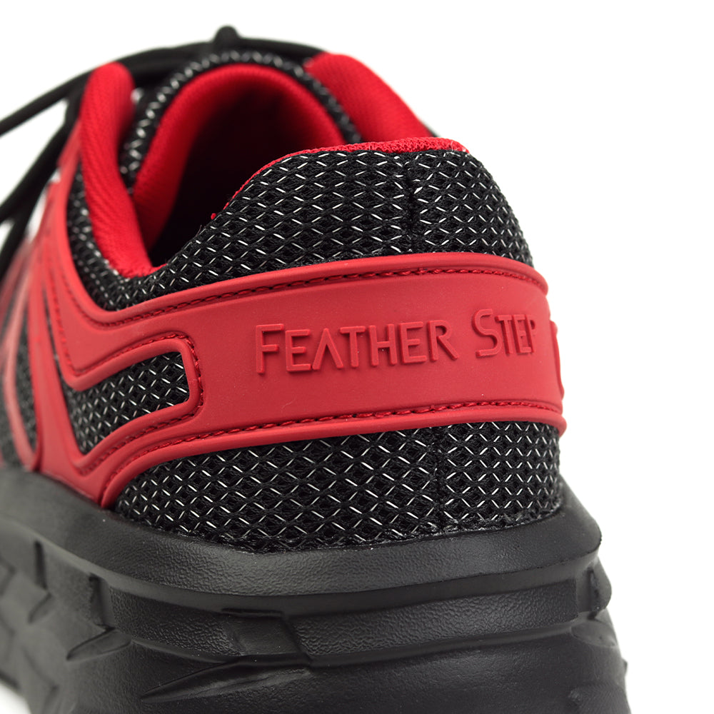【数量限定】やみつきの履き心地 【日本製スニーカー】 FS-01 RED｜FEATHER STEP（フェザーステップ）公式オンラインショップ