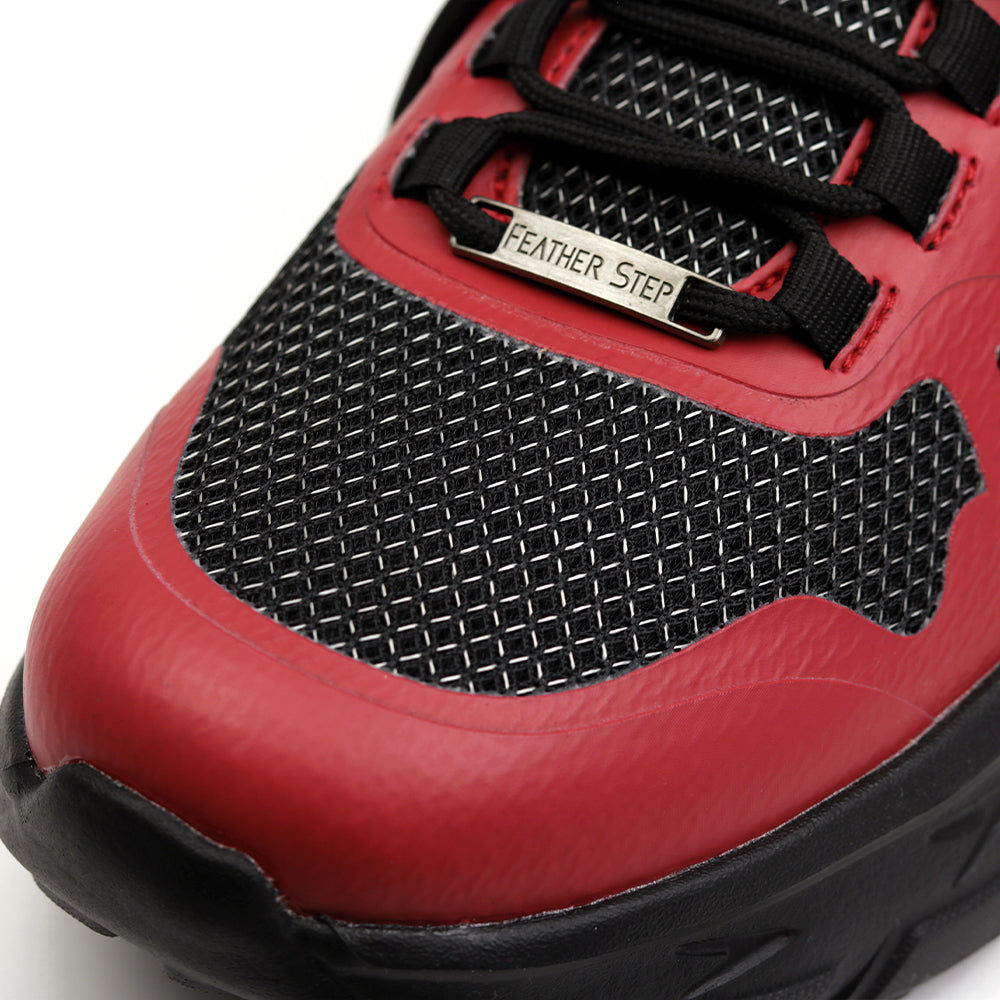 【数量限定】やみつきの履き心地 【日本製スニーカー】 FS-01 RED｜FEATHER STEP（フェザーステップ）公式オンラインショップ