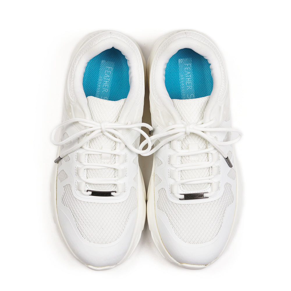 レースアップ スニーカー FS01｜WHITE 日本製 ストリートスニーカー 数量限定