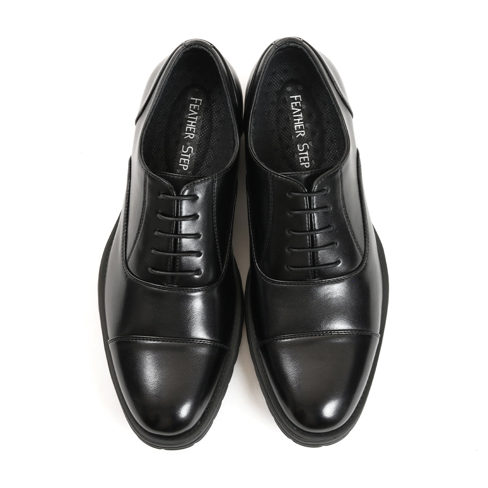 やみつきの履き心地 撥水ビジネスシューズ FS-110 BLACK｜FEATHER STEP（フェザーステップ）公式オンラインショップ