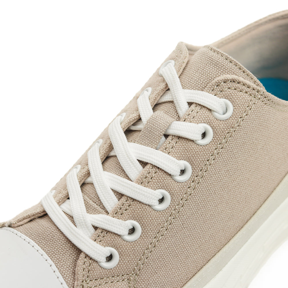 やみつきの履き心地 レディース厚底スニーカー FS-304 BEIGE｜FEATHER STEP（フェザーステップ）公式オンラインショップ