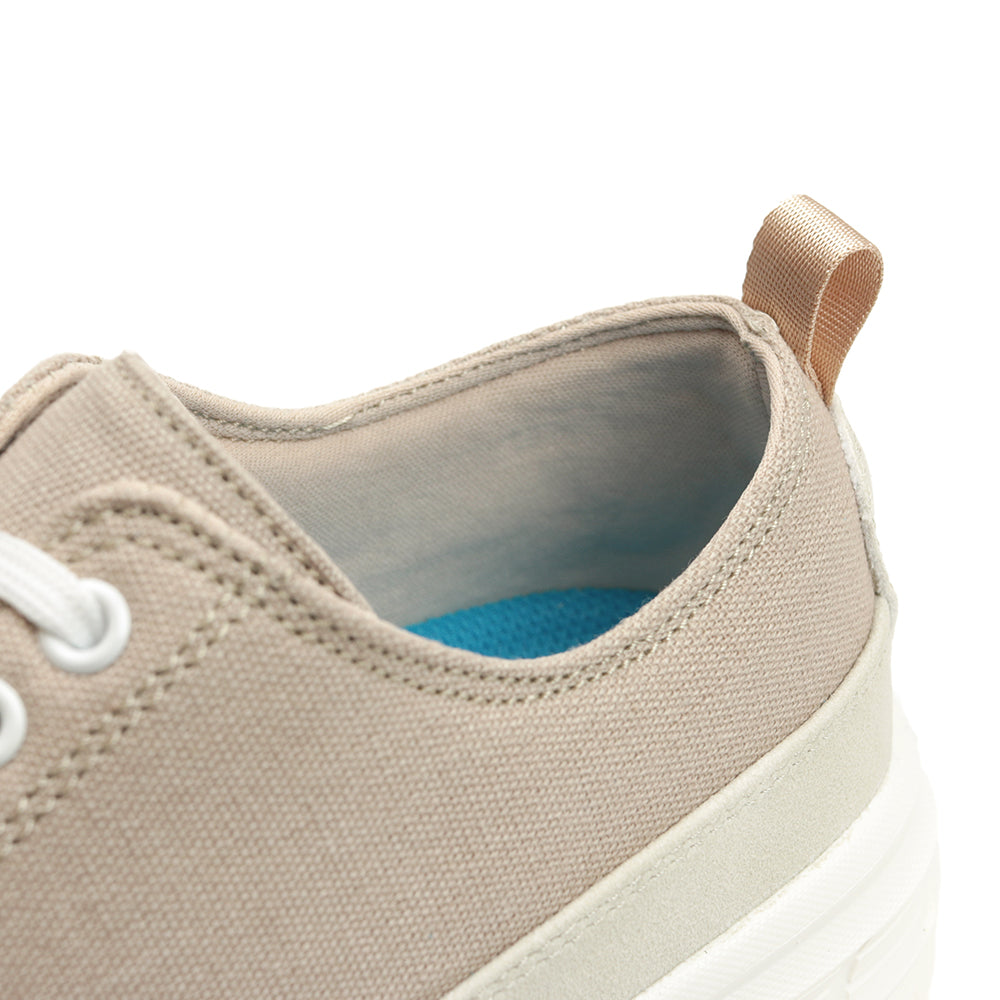 やみつきの履き心地 レディース厚底スニーカー FS-304 BEIGE｜FEATHER STEP（フェザーステップ）公式オンラインショップ