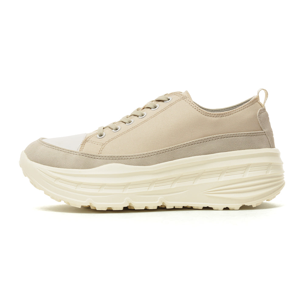 やみつきの履き心地 レディース厚底スニーカー FS-304 IVORY