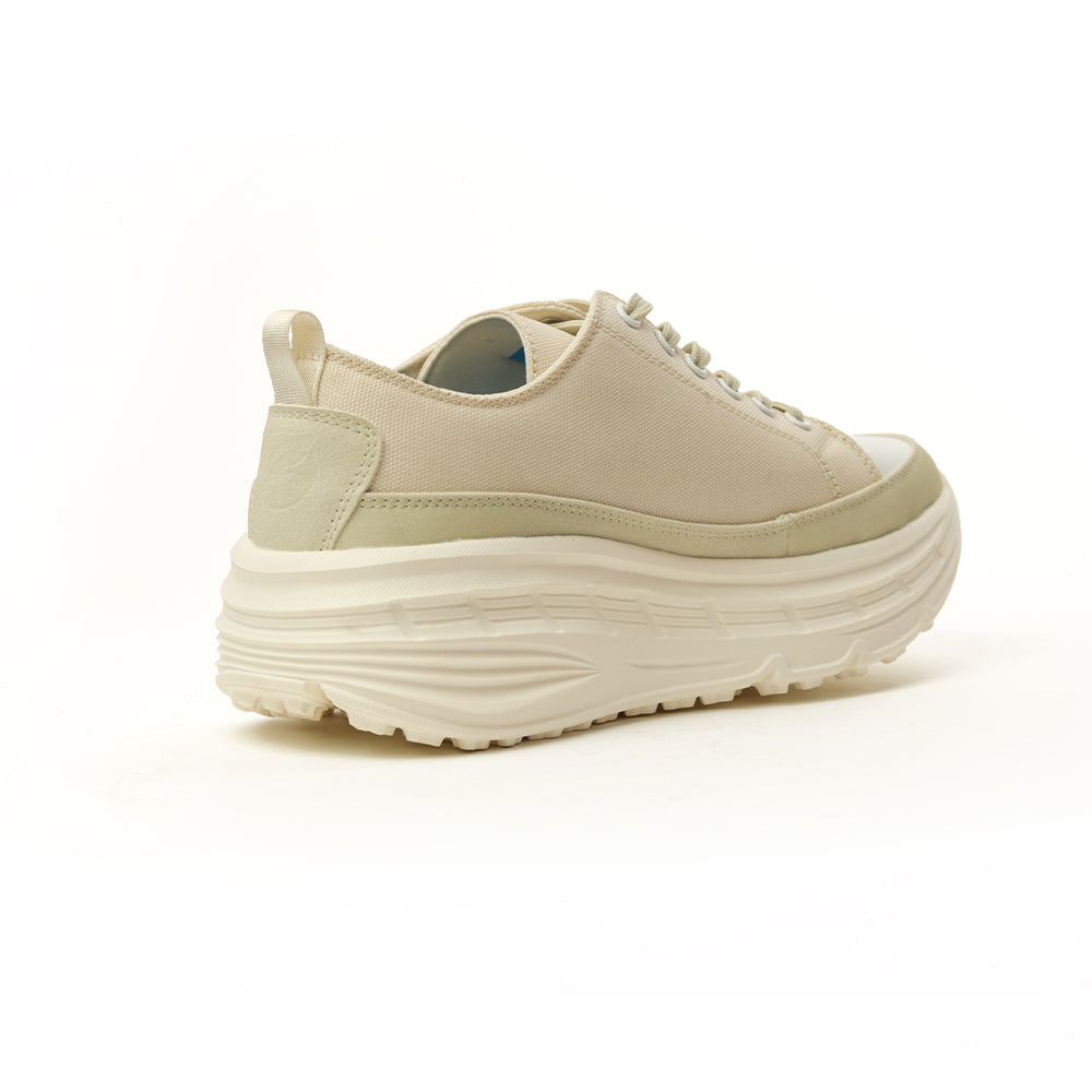 やみつきの履き心地 レディース厚底スニーカー FS-304 IVORY