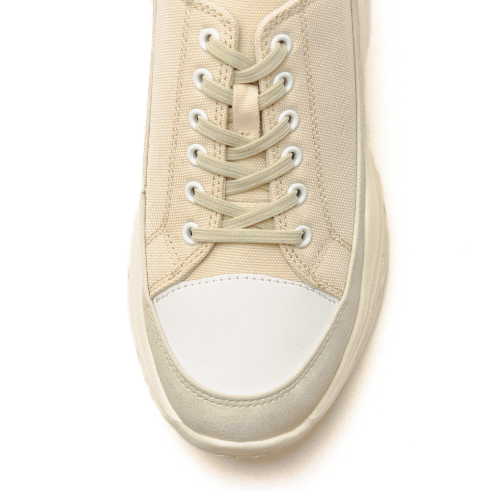 やみつきの履き心地 レディース厚底スニーカー FS-304 IVORY