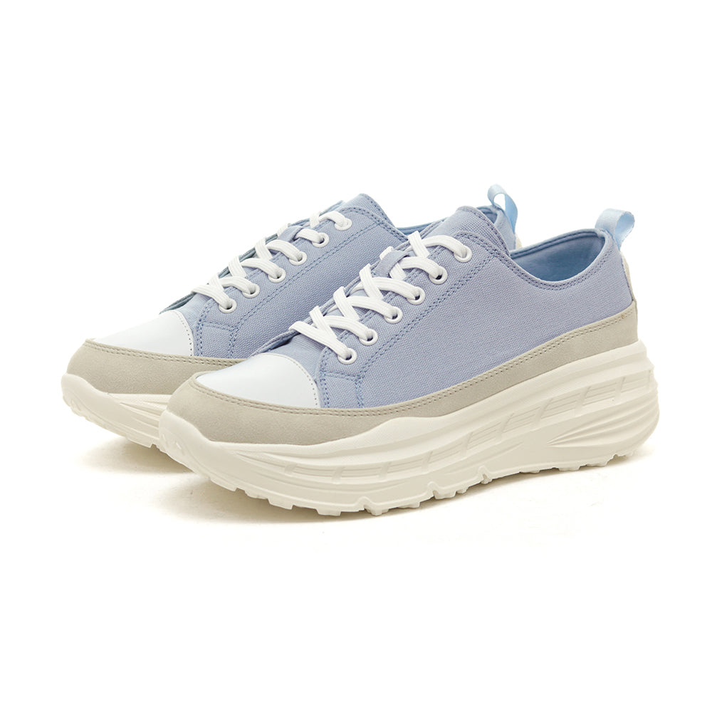 やみつきの履き心地 レディース厚底スニーカー FS-304 PURPLE