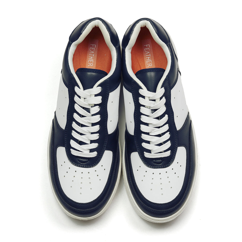 やみつきの履き心地 ストリートスニーカー FS-305 NAVY/WHITE｜FEATHER STEP（フェザーステップ）公式オンラインショップ