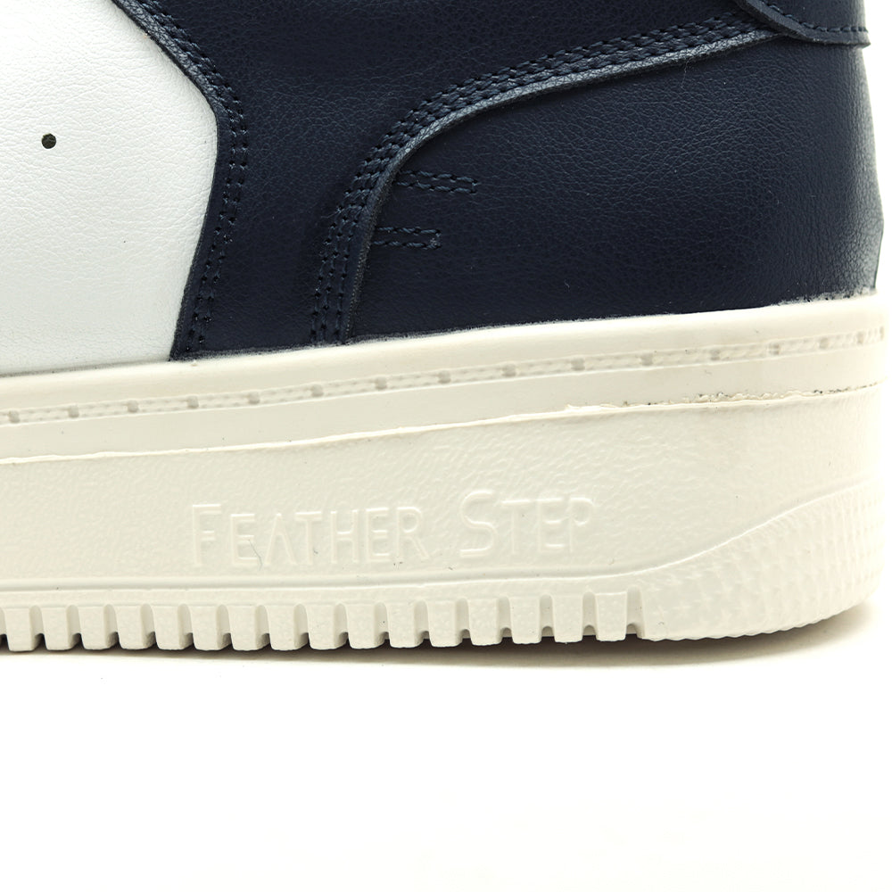 やみつきの履き心地 ストリートスニーカー FS-305 NAVY/WHITE｜FEATHER STEP（フェザーステップ）公式オンラインショップ