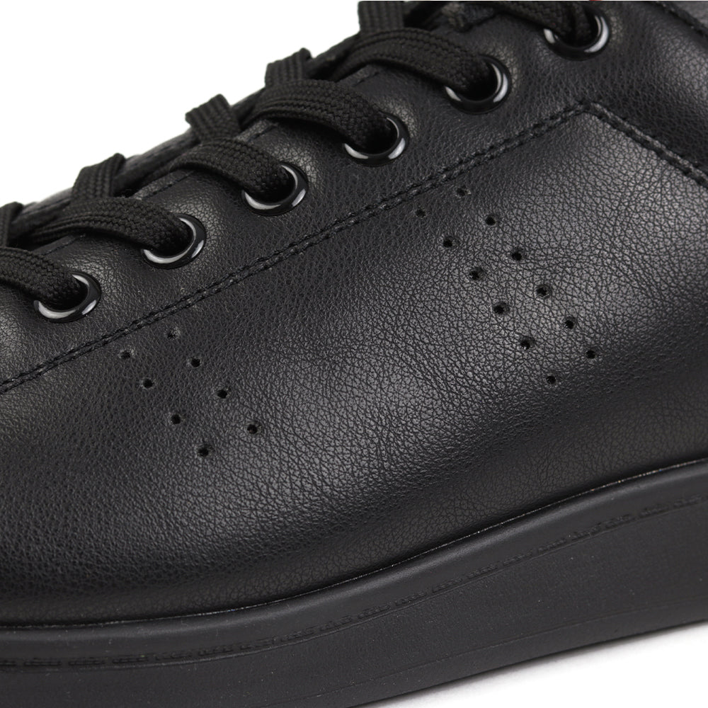 レースアップ スニーカー FS306｜BLACK ストリートスニーカー｜FEATHER