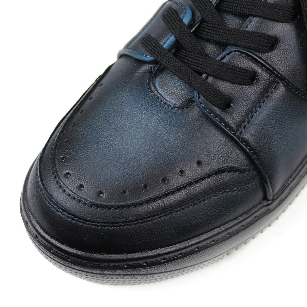 アンティーク染め やみつきの履き心地 ストリートスニーカー FS-307AN BLUE｜FEATHER STEP（フェザーステップ）公式オンラインショップ