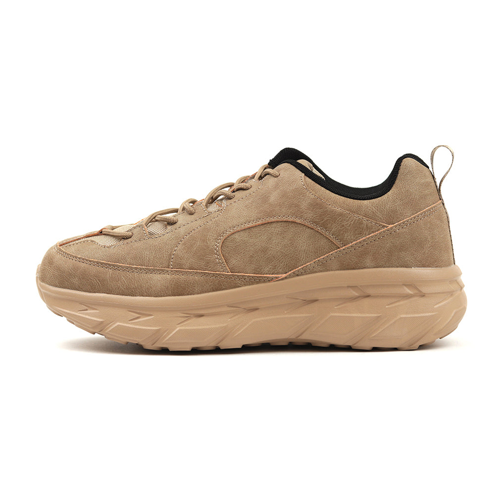 レースアップ スニーカー FS310｜BEIGE 日本製 厚底｜FEATHER STEP
