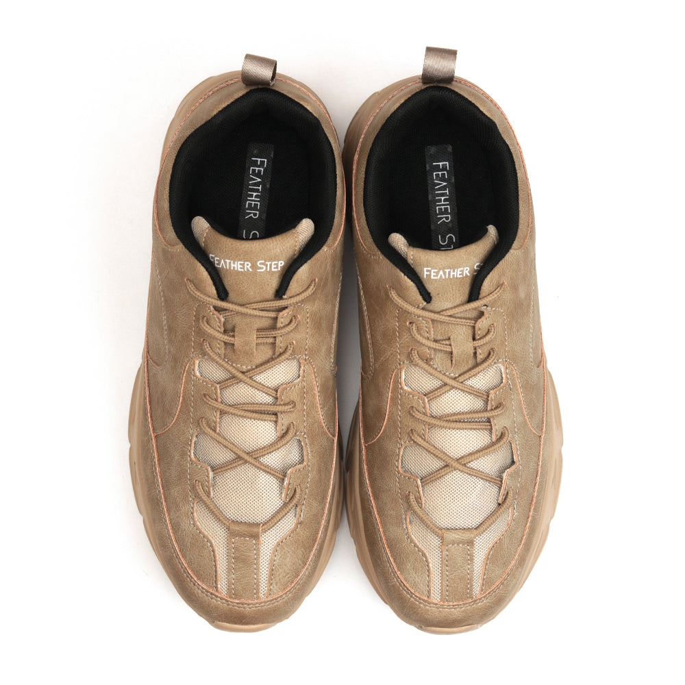 やみつきの履き心地 ダッドスニーカー FS-310 BEIGE