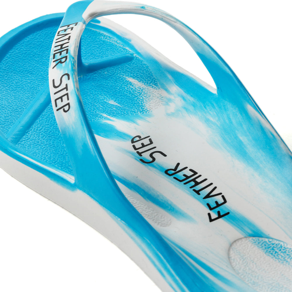 ビーチサンダル FS-503 WHITE×SAX