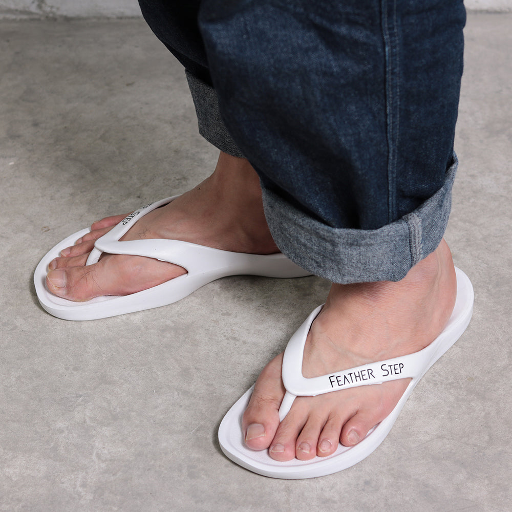 FS503 WHITE | feather step | フェザーステップ ビーチサンダル