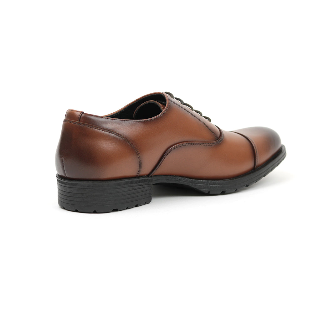 感動の履き心地 【日本製本革】シンプルビジネススニーカー FS-912 BROWN