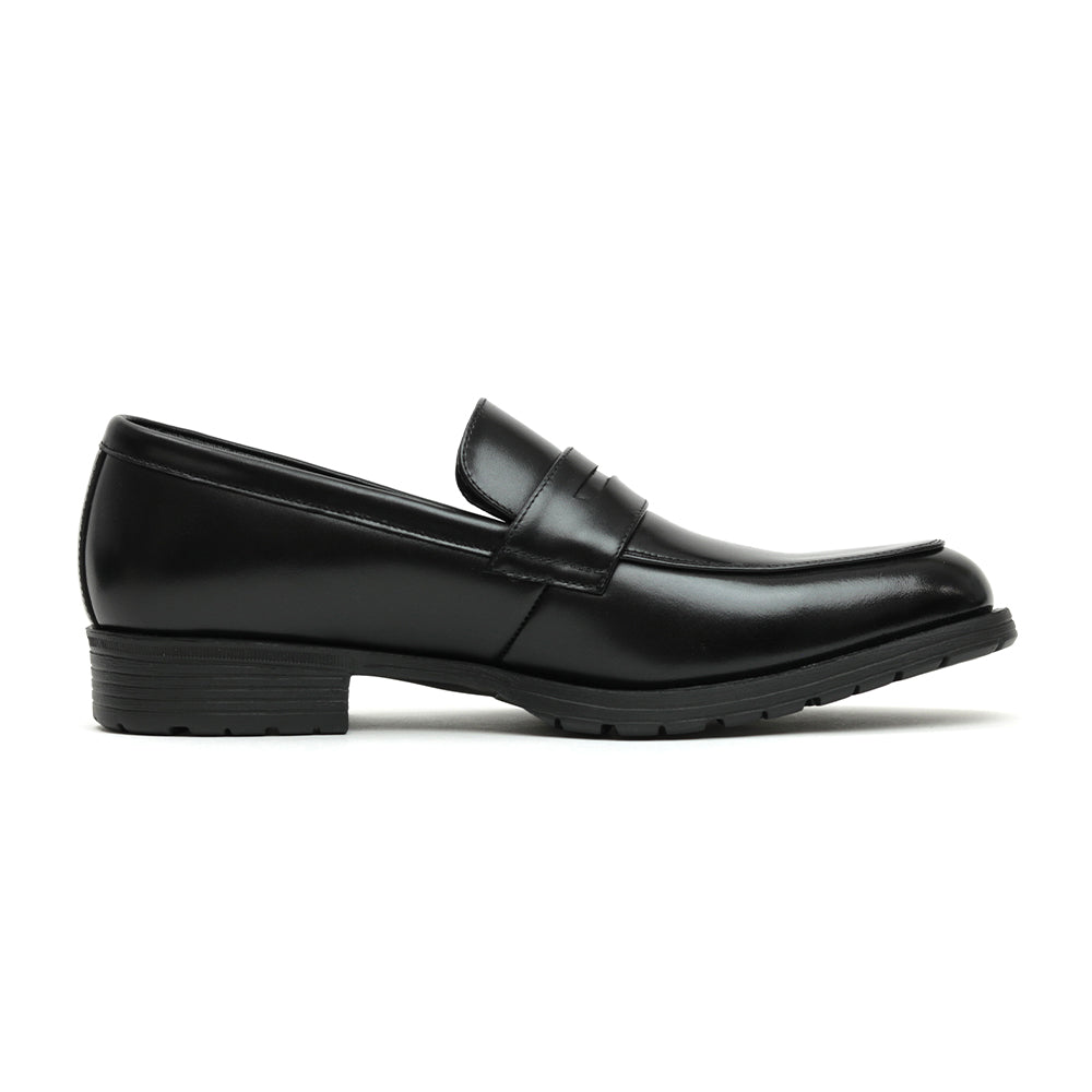 ブラック ローファー ローファー 本革ビジネスシューズ FS913｜ BLACK 日本製｜FEATHER STEP
