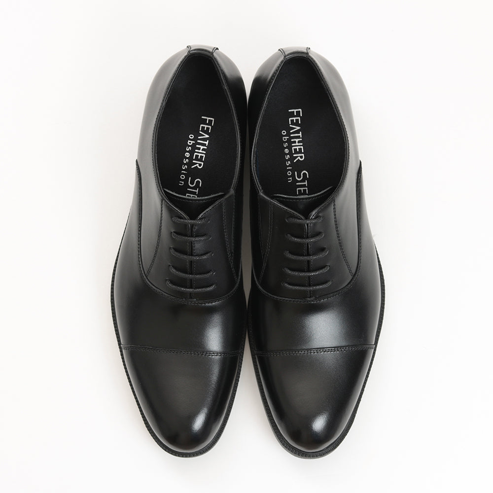 感動の履き心地 【日本製本革】3Dインソールシンプルビジネススニーカー FS923 BLACK｜FEATHER STEP（フェザーステップ）公式オンラインショップ