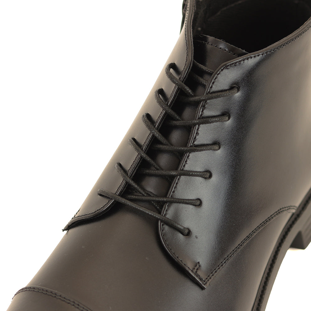 【2/8まで 早割10%off】感動の履き心地 【日本製本革】ドレスブーツ_3Dインソール_FS926 BLACK｜FEATHER STEP（フェザーステップ）公式オンラインショップ