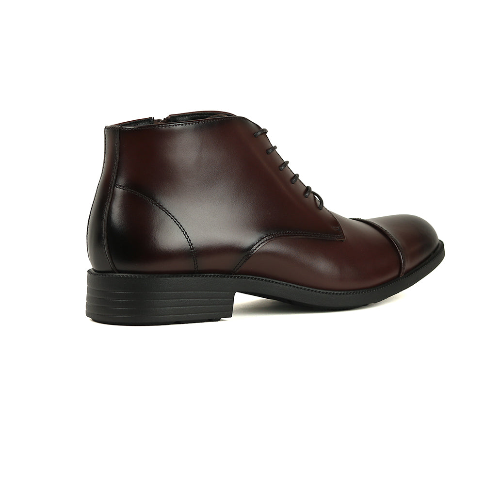 【2/8まで 早割10%off】感動の履き心地 【日本製本革】ドレスブーツ_3Dインソール_FS926 DARK-BROWN｜FEATHER STEP（フェザーステップ）公式オンラインショップ