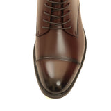【予約割20%off】感動の履き心地 【日本製本革】ドレスブーツ_3Dインソール_FS926 DARK-BROWN
