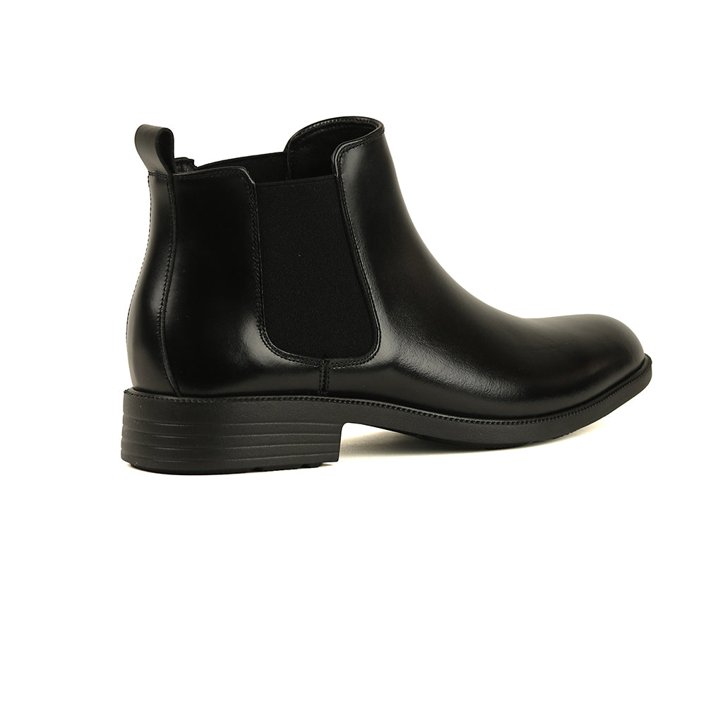 【2/8まで 早割10%off】感動の履き心地 【日本製本革】サイドゴアドレスブーツ_3Dインソール_FS927 BLACK｜FEATHER STEP（フェザーステップ）公式オンラインショップ