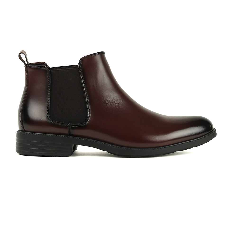 【2/8まで 早割10%off】感動の履き心地 【日本製本革】ドレスブーツ_3Dインソール_FS927 DARK-BROWN｜FEATHER STEP（フェザーステップ）公式オンラインショップ