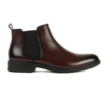 【予約割20%off】感動の履き心地 【日本製本革】ドレスブーツ_3Dインソール_FS927 DARK-BROWN