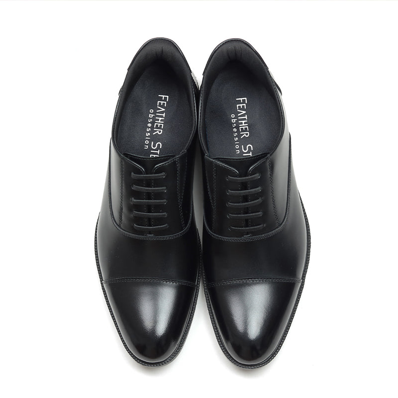 予約割20%off 【ハンズフリー】最強ビジネスシューズ 日本製本革 FS933 BLACK