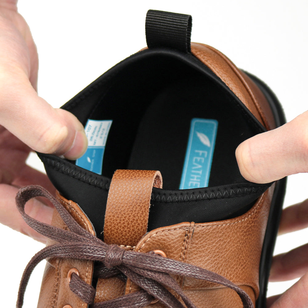 ビジネススニーカー レースアップ FS107｜BROWN