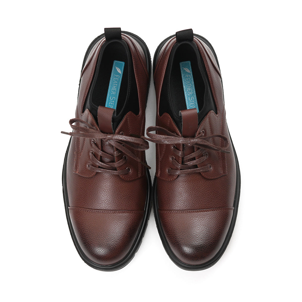やみつきの履き心地 ビジネススニーカー FS-106 DARK BROWN｜FEATHER STEP（フェザーステップ）公式オンラインショップ