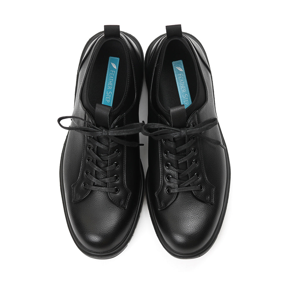 やみつきの履き心地 ビジネススニーカー FS-107 BLACK｜FEATHER STEP（フェザーステップ）公式オンラインショップ