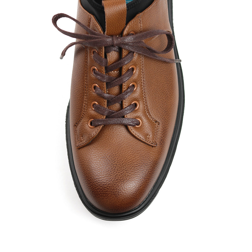 ビジネススニーカー レースアップ FS107｜BROWN