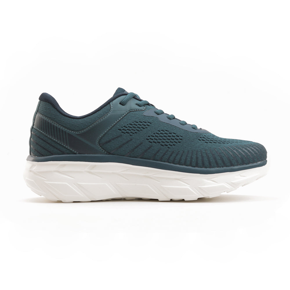レースアップ ニットスニーカー FS302｜BLUE 厚底